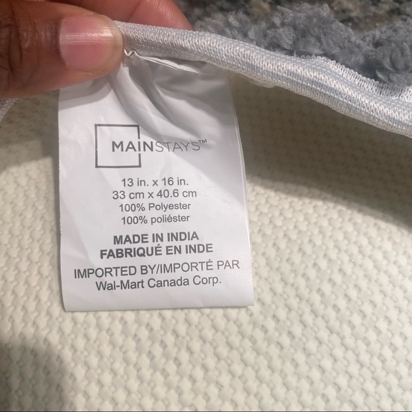 Mainstays grey toilet seat cover NWOT - Picture 7 of 9